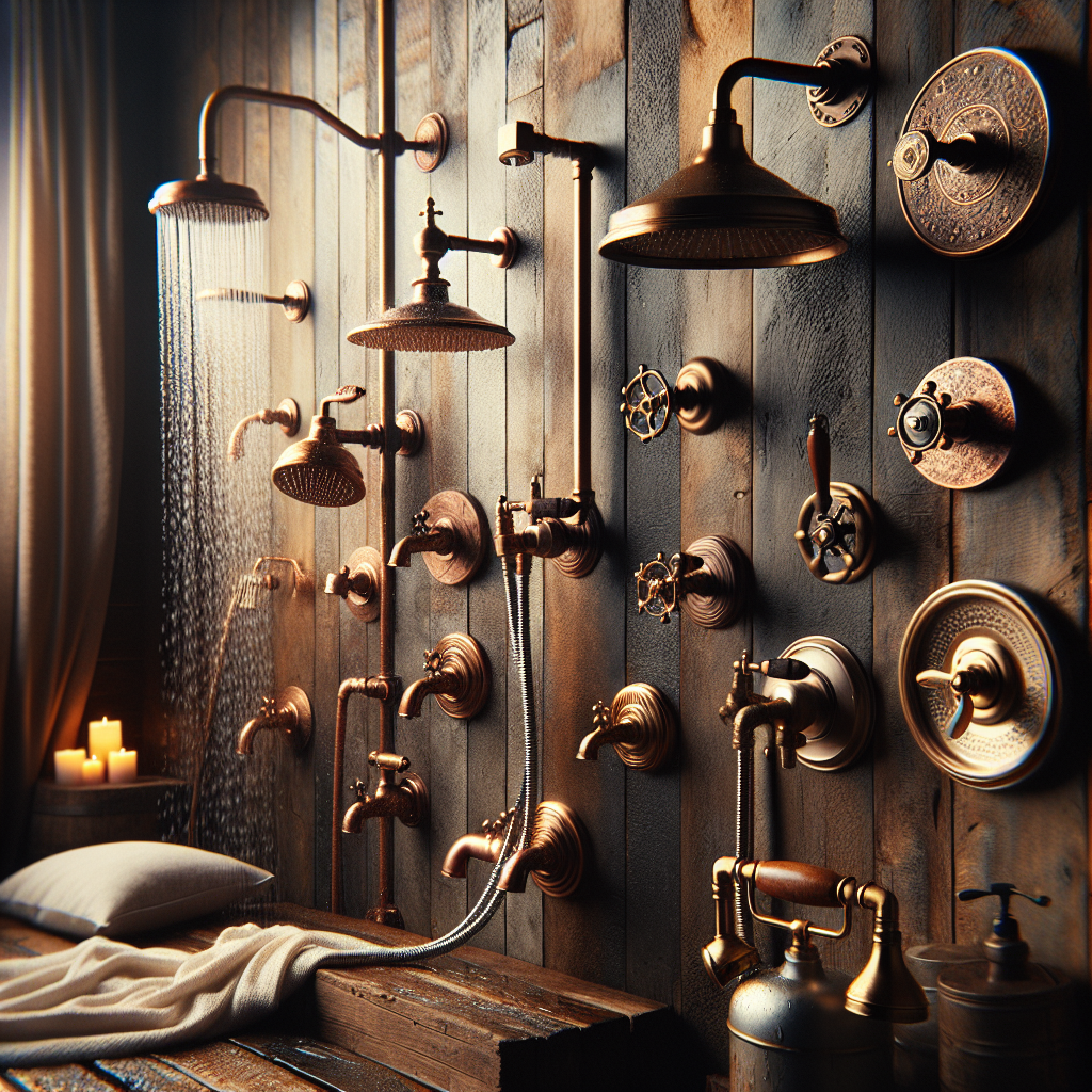 Rustic Shower Heads: A Perfect Touch for a Cozy Bathroom Oasis